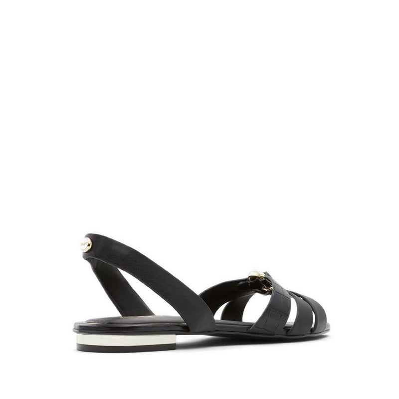 Marassi Women's Flat Sandals - Black
