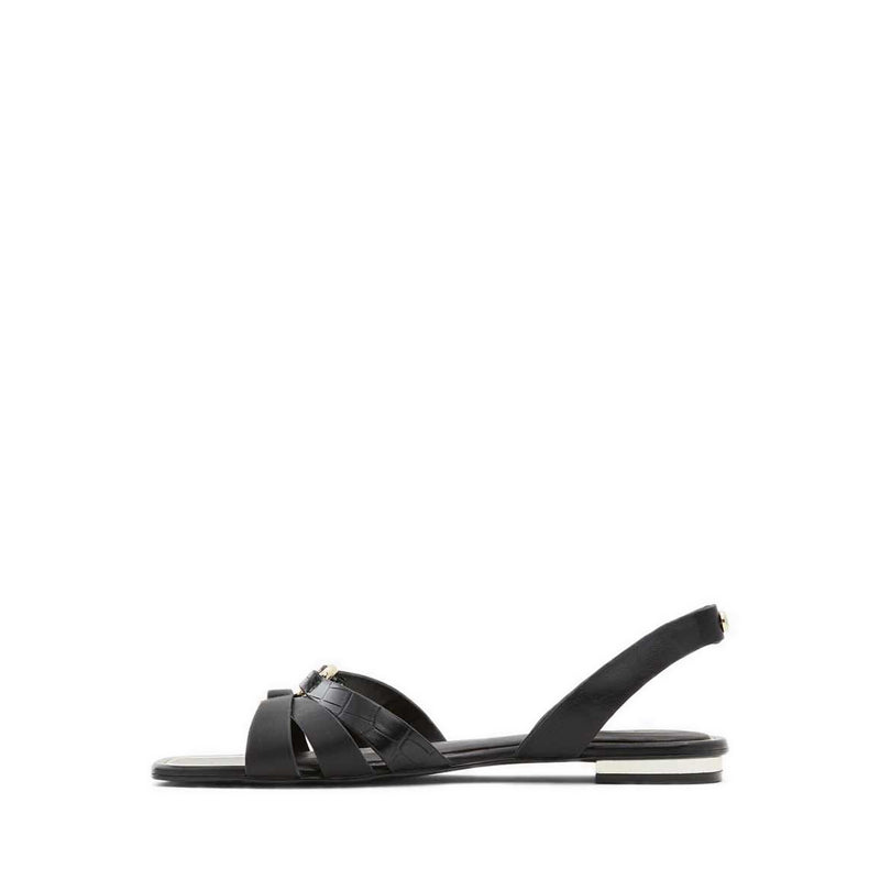 Marassi Women's Flat Sandals - Black