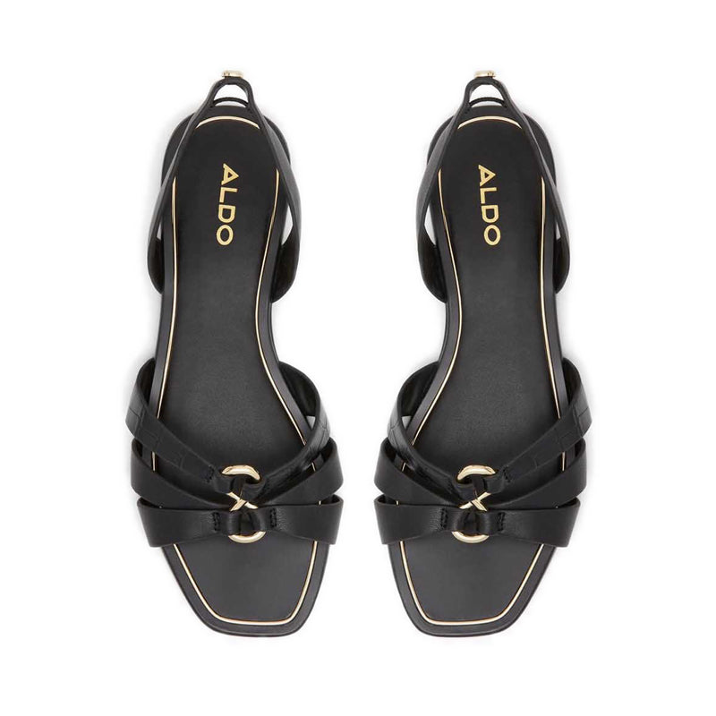 Marassi Women's Flat Sandals - Black