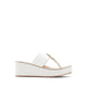 Toea Women's Beach Wedged Sandals - White