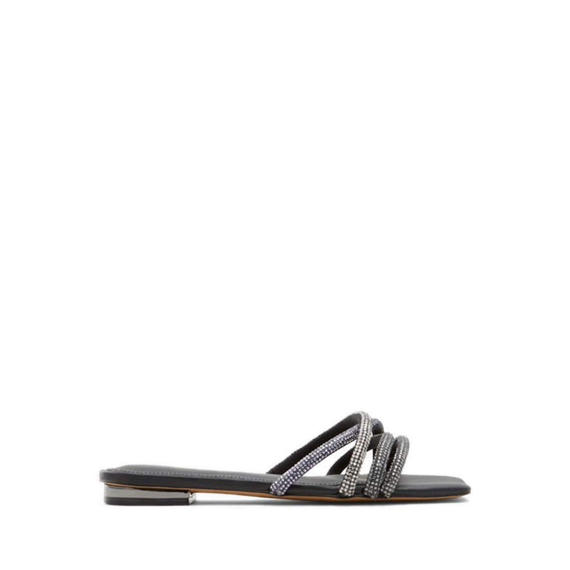Rossie Women's Flat Sandals - Black