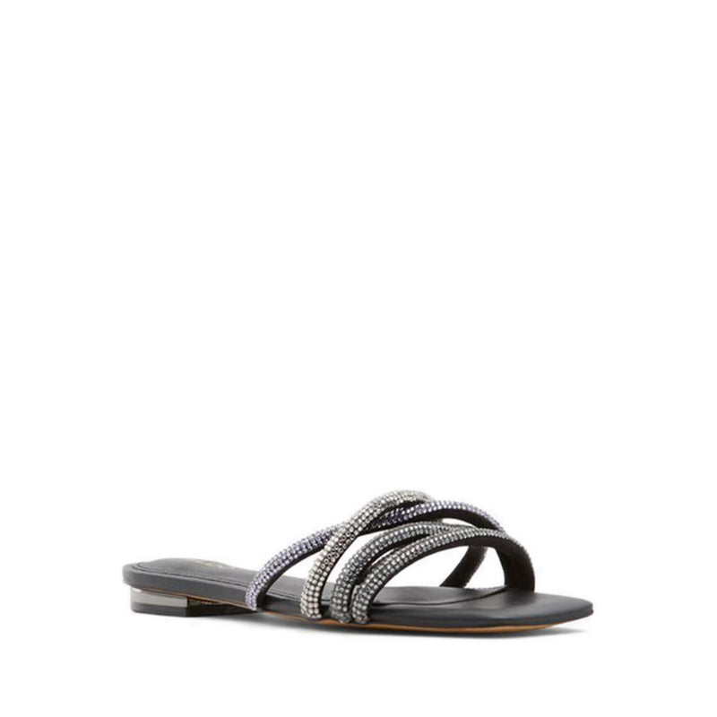 Rossie Women's Flat Sandals - Black