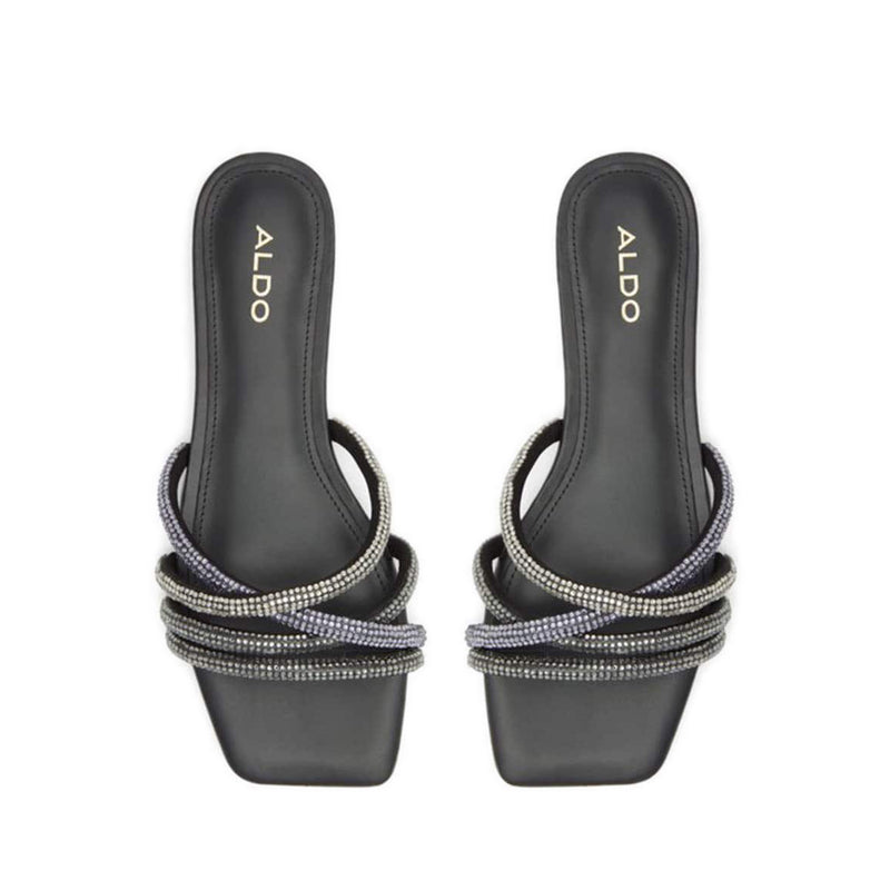 Rossie Women's Flat Sandals - Black