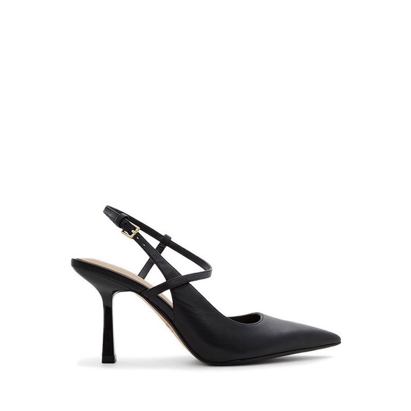 Brunette Women's Strappy Pumps - Black