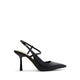 Brunette Women's Strappy Pumps - Black