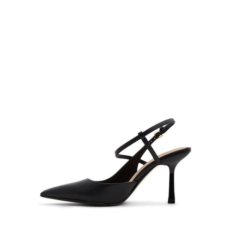 Brunette Women's Strappy Pumps - Black