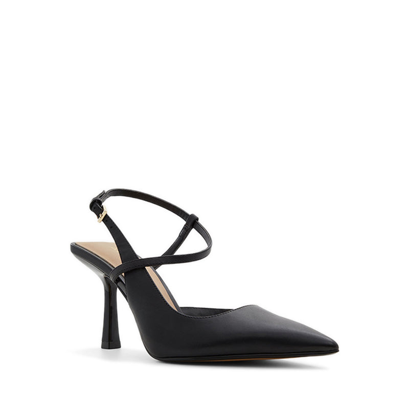Brunette Women's Strappy Pumps - Black