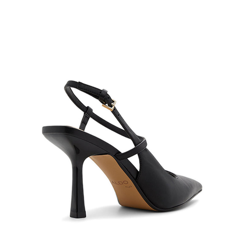 Brunette Women's Strappy Pumps - Black