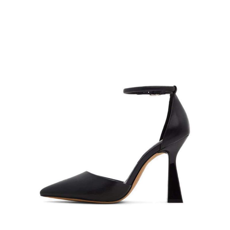 Ardcarn Women's Ankle Strap Heeled Shoes - Black