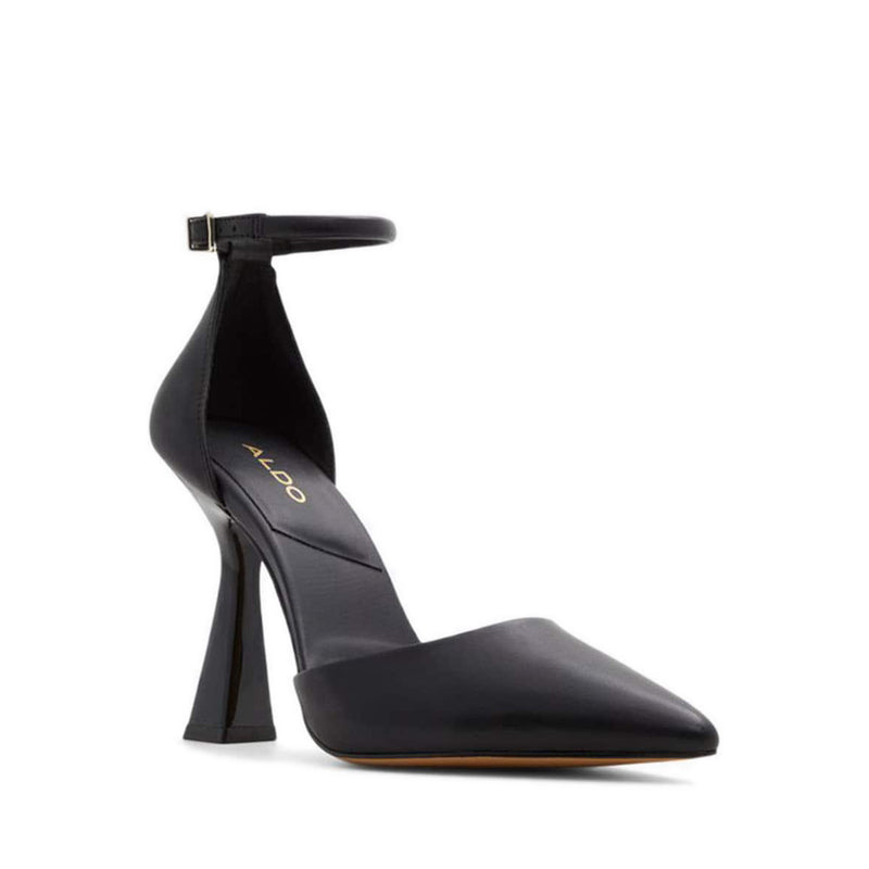 Ardcarn Women's Ankle Strap Heeled Shoes - Black