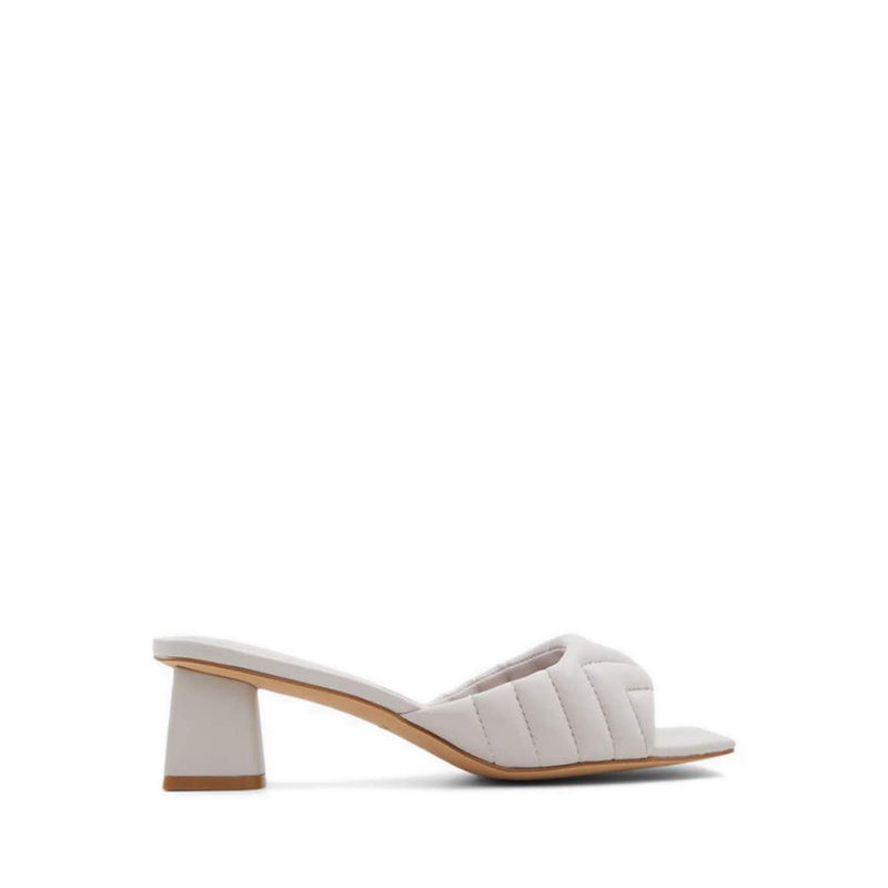 Celesta Women's Slide Heeled Sandals - Grey