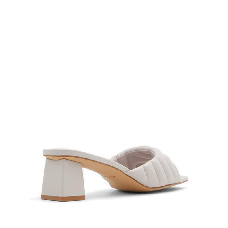 Celesta Women's Slide Heeled Sandals - Grey