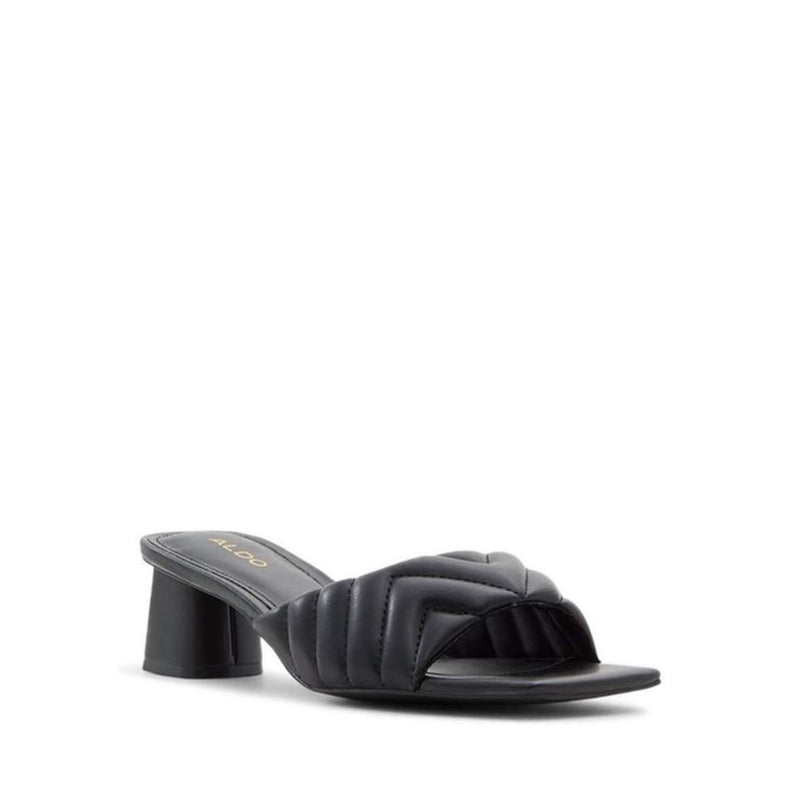 Celesta Women's Slide Heeled Sandals - Black