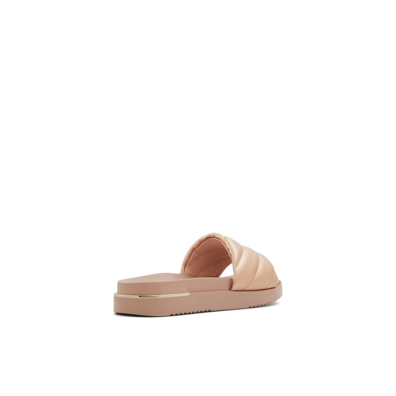 Acaswen Women's Flat Sandals - Pink