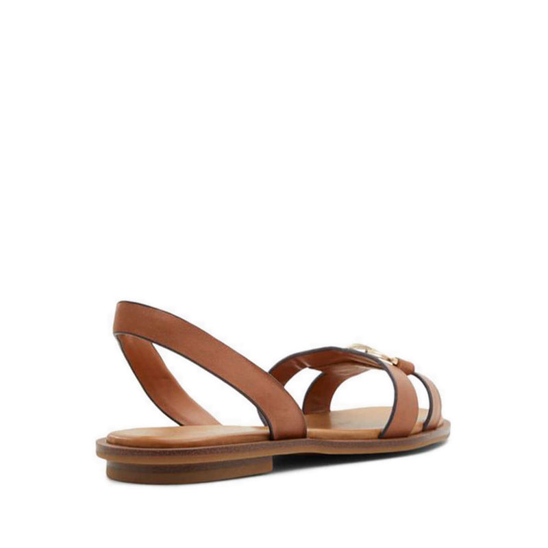 Odele Women's Sling Back Flat Sandals - Brown