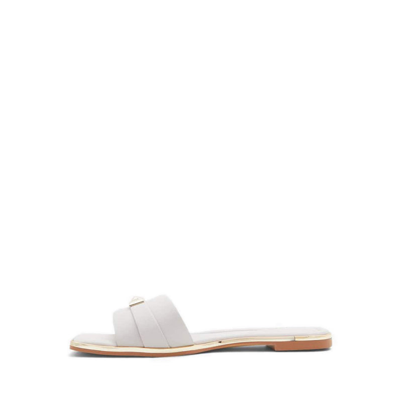 Darine Women's Flat Slide Sandals - Grey