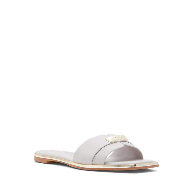 Darine Women's Flat Slide Sandals - Grey
