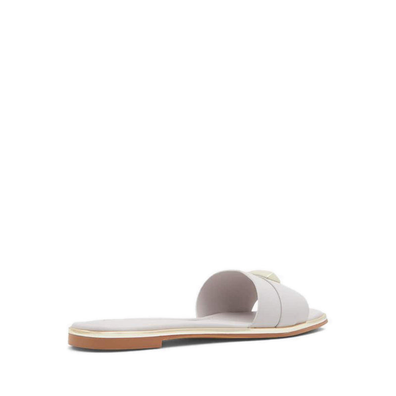 Darine Women's Flat Slide Sandals - Grey