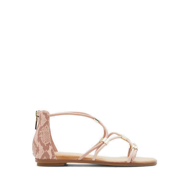 Oceriwenflex Women's Strappy Flat Sandals - Pink