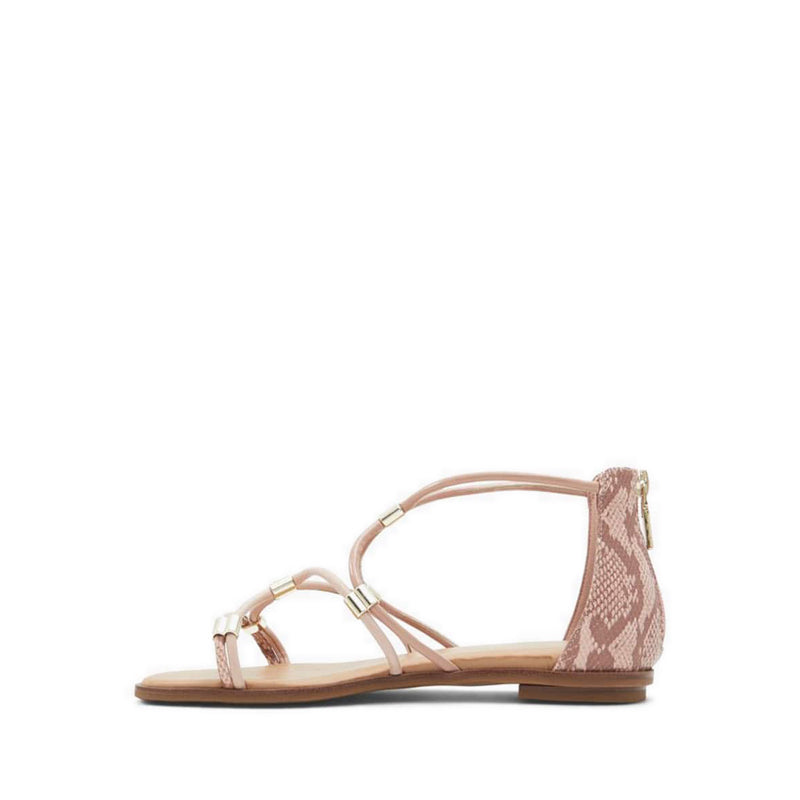 Oceriwenflex Women's Strappy Flat Sandals - Pink
