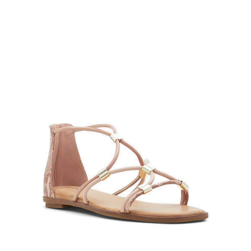 Oceriwenflex Women's Strappy Flat Sandals - Pink