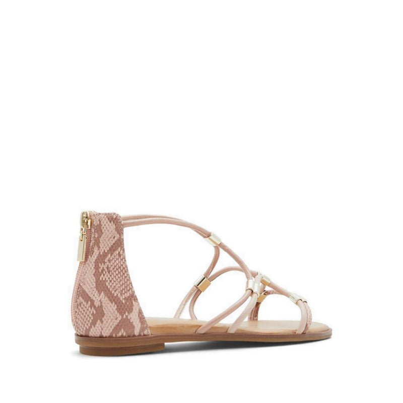 Oceriwenflex Women's Strappy Flat Sandals - Pink
