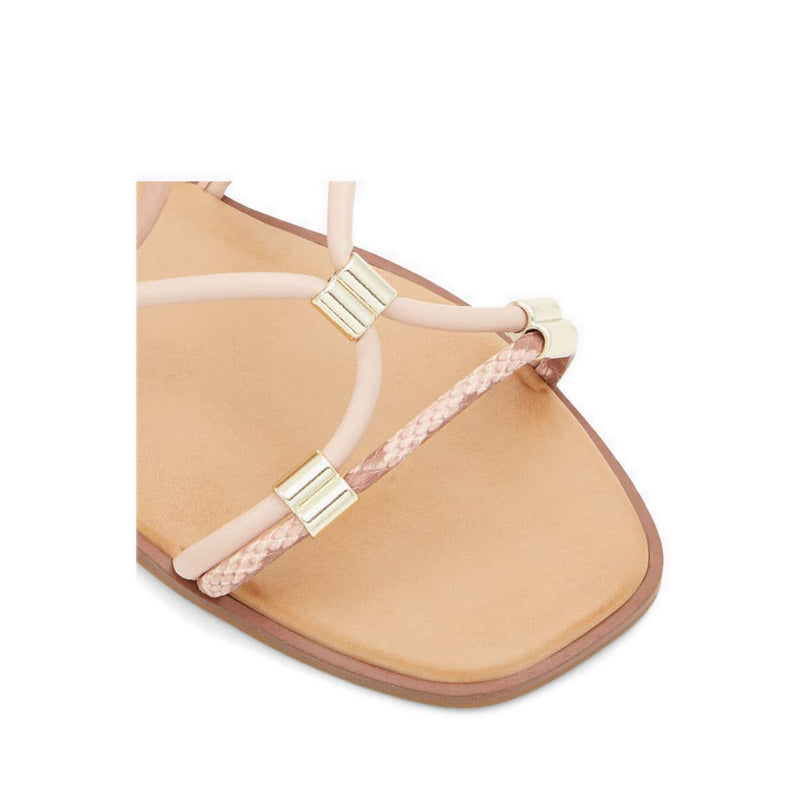 Oceriwenflex Women's Strappy Flat Sandals - Pink