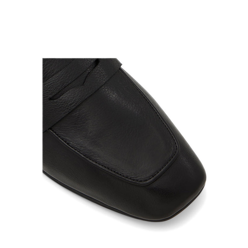 Adelaide Women's Slip On Loafers - Black