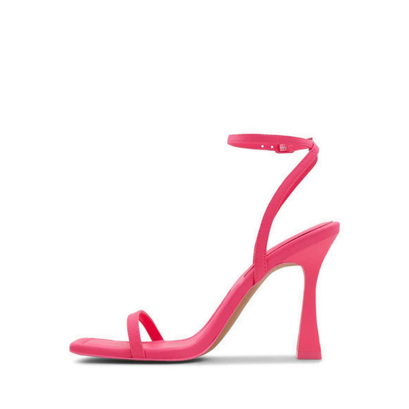 Vivanti Women's Ankle Strap Heeled Sandals - Bright Pink