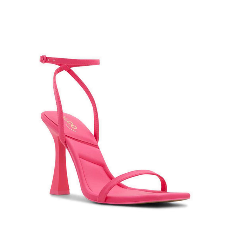 Vivanti Women's Ankle Strap Heeled Sandals - Bright Pink