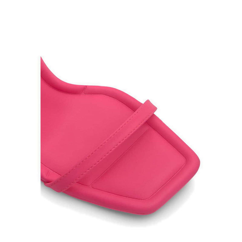 Vivanti Women's Ankle Strap Heeled Sandals - Bright Pink