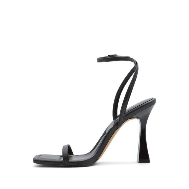 Vivanti Women's Ankle Strap Heeled Sandals - Black