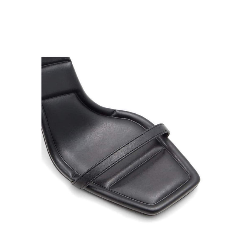 Vivanti Women's Ankle Strap Heeled Sandals - Black