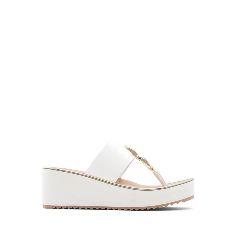 Toea Women's Beach Wedged Sandals - Bone