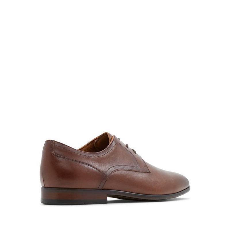 Delfordflex Men's Lace Up Derby Dress Shoe - Light Brown