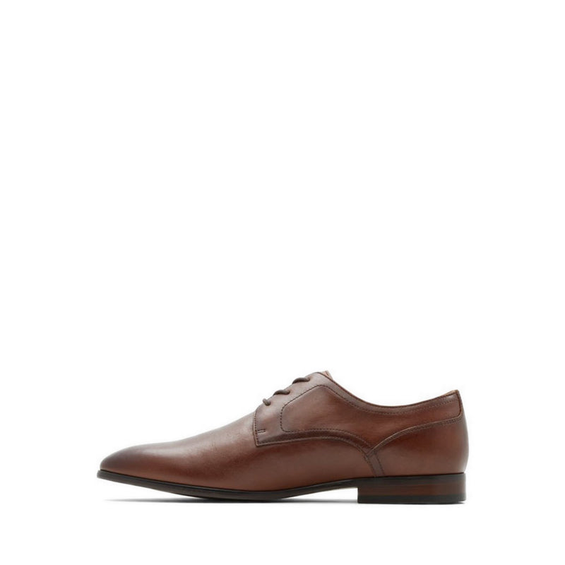 Delfordflex Men's Lace Up Derby Dress Shoe - Light Brown