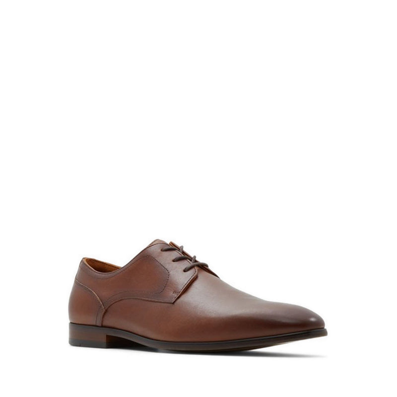 Delfordflex Men's Lace Up Derby Dress Shoe - Light Brown