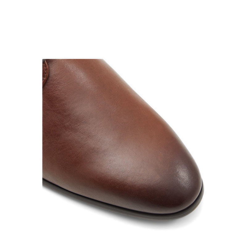 Delfordflex Men's Lace Up Derby Dress Shoe - Light Brown