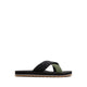 Inderpaul Men's Slide Flat Sandals - Black