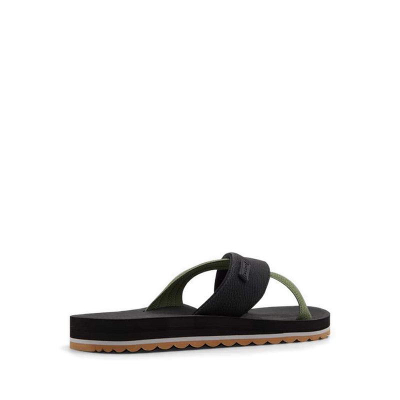 Inderpaul Men's Slide Flat Sandals - Black