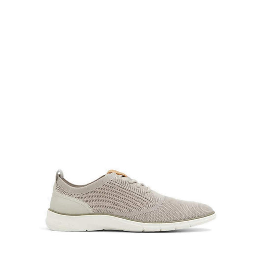 Bruge Men's Lace Up Jogger Sole Sneakers - Light Grey