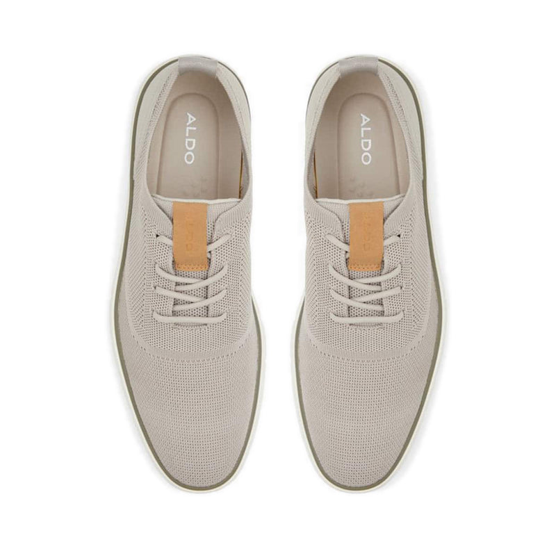 Bruge Men's Lace Up Jogger Sole Sneakers - Light Grey