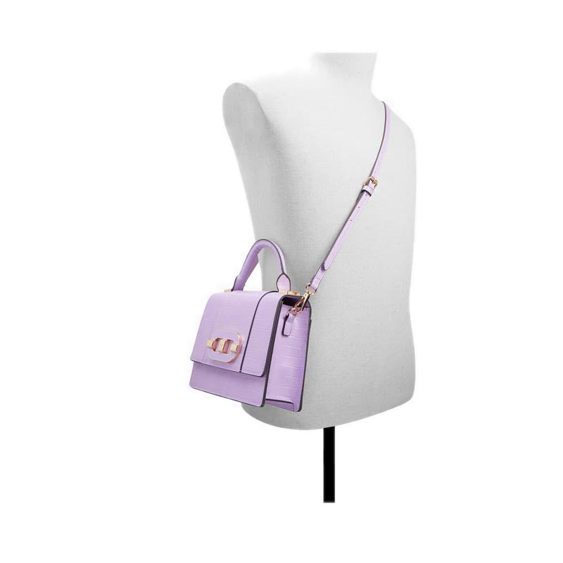 Enondario Women's Top Handle Bag - Bright Purple