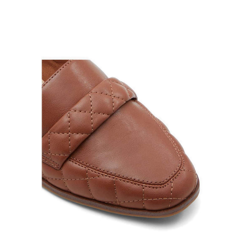 Hana Women's Slip On Casual Loafers - Cognac
