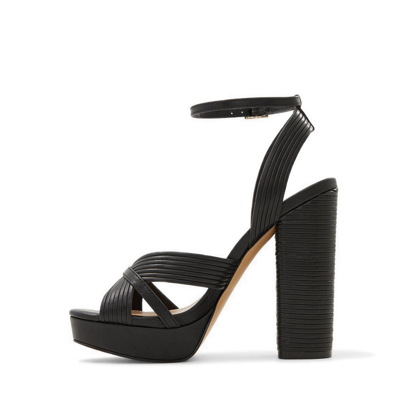 Hally Women's Heeled Sandals - Black