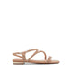Coralee Women's Strappy Flat Sandals - Rose Gold