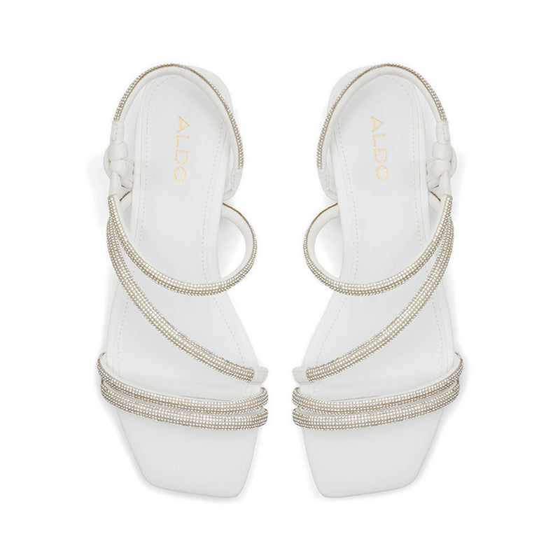 Coralee Women's Strappy Flat Sandals - Clear