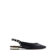 Mayllan Women's Sling Back Flat Ballerinas - Black