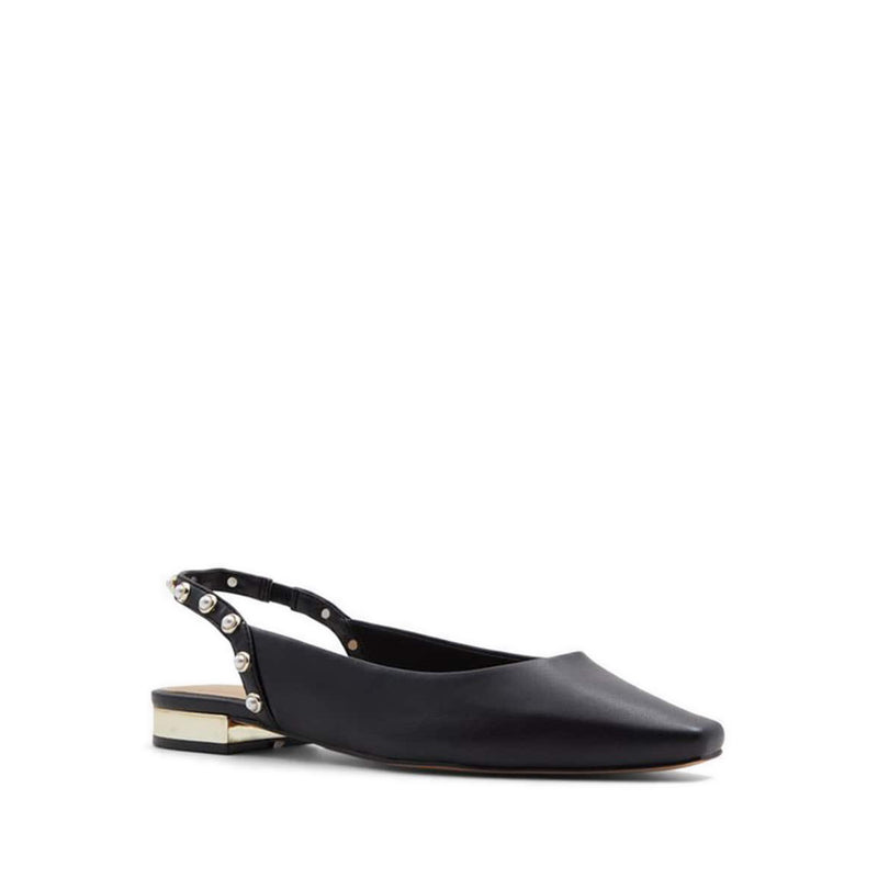 Mayllan Women's Sling Back Flat Ballerinas - Black