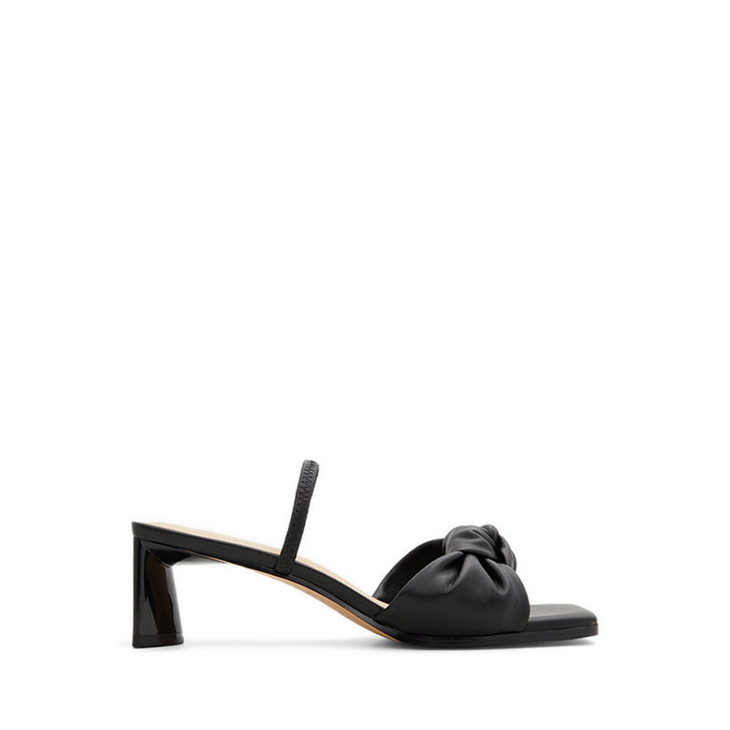 Wigoveth Women's Heeled Sandals - Black
